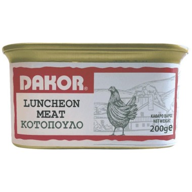 DAKOR LUNCHEON MEAT ΚΟΤΟΠΟΥΛΟ 200γρ