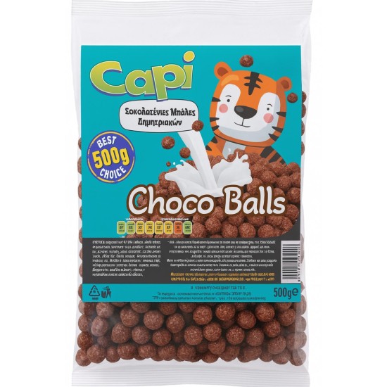 CAPI ΔΗΜΗΤΡΙΑΚΑ 500gr CHOCO BALLS (ΣΟΚΟΛΑΤΕΝΙΕΣ ΜΠΑΛΕΣ ΔΗΜΗΤΡΙΑΚΩΝ)