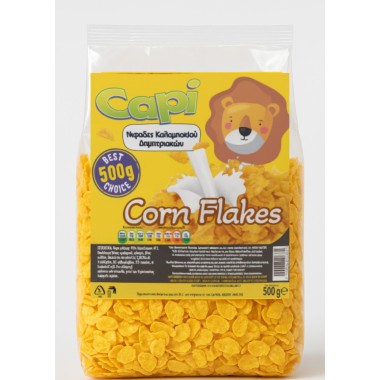CAPI ΔΗΜΗΤΡΙΑΚΑ 500gr CORN FLAKES (ΝΙΦΑΔΕΣ ΚΑΛΑΜΠΟΚΙΟΥ ΔΗΜΗΤΡΙΑΚΩΝ)