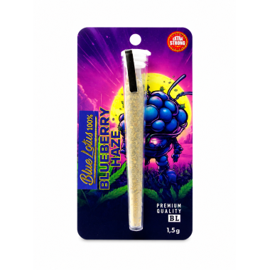GREEN MAGIC ΠΡΟΙΟΝ ΜΠΛΕ ΛΩΤΟΥ ΕΤΟΙΜΟ ΤΣΙΓΑΡΟ 1,5G BLUEBERRY HAZE (100% BLUE