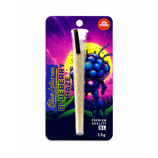 GREEN MAGIC ΠΡΟΙΟΝ ΜΠΛΕ ΛΩΤΟΥ ΕΤΟΙΜΟ ΤΣΙΓΑΡΟ 1,5G BLUEBERRY HAZE (100% BLUE
