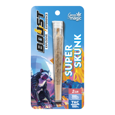 GREEN MAGIC BOOST ΠΡΟΙΟΝ ΚΑΝΑΒΗΣ ΕΤΟΙΜΟ ΤΣΙΓΑΡΟ 2G SUPER SKUNK (100% THC LE
