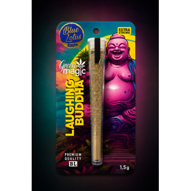 GREEN MAGIC ΠΡΟΙΟΝ ΜΠΛΕ ΛΩΤΟΥ ΕΤΟΙΜΟ ΤΣΙΓΑΡΟ 1,5G LAUGHING BUDDHA (100% BLU