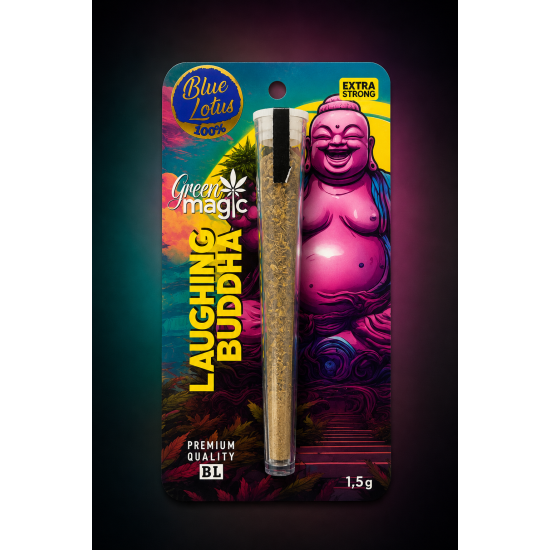 GREEN MAGIC ΠΡΟΙΟΝ ΜΠΛΕ ΛΩΤΟΥ ΕΤΟΙΜΟ ΤΣΙΓΑΡΟ 1,5G LAUGHING BUDDHA (100% BLU