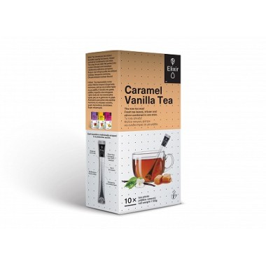 ELIXIR ΡΑΒΔΟΙ ΤΣΑΓΙΟΥ 10X20gr CARAMEL VANILLA