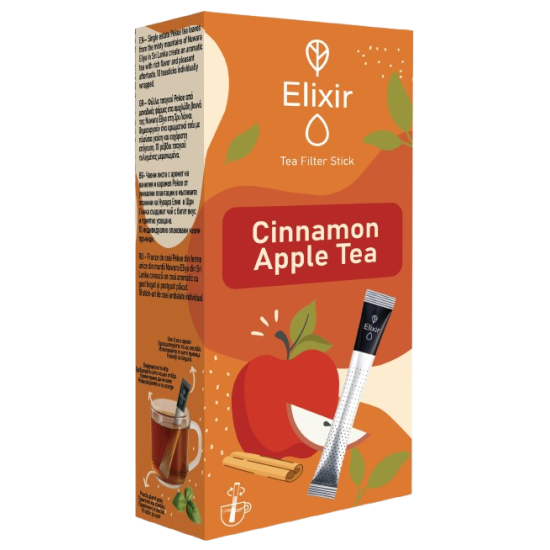 ELIXIR ΤΣΑΙ CINNAMON APPLE 10 ΡΑΒΔΟΙ ΤΣΑΓΙΟΥ 20gr