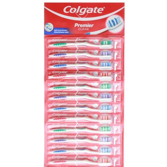 COLGATE ΟΔΟΝΤΟΒΟΥΡΤΣΑ PREMIER CLEAN SOFT ΚΑΡΤΕΛΑ