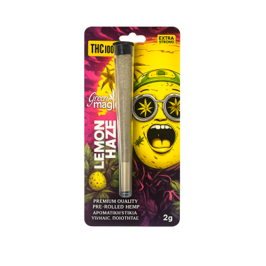 GREEN MAGIC BOOST ΠΡΟΙΟΝ ΚΑΝΑΒΗΣ ΕΤΟΙΜΟ ΤΣΙΓΑΡΟ 2G LEMON HAZE (100% THC)