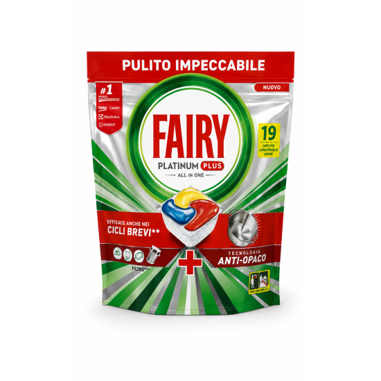 FAIRY TABS 19 PLATINUM+ PLUS ALL IN ONE