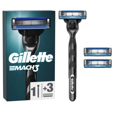 GILLETTE MACH 3  ΛΑΒΗ ΞΥΡΙΣΤΙΚΗΣ ΜΗΧΑΝΗΣ + 3 ANT/TIKA