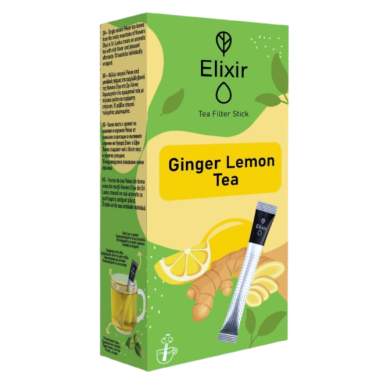 ELIXIR ΡΑΒΔΟΙ ΤΣΑΓΙΟΥ 10X20gr GINGER LEMON