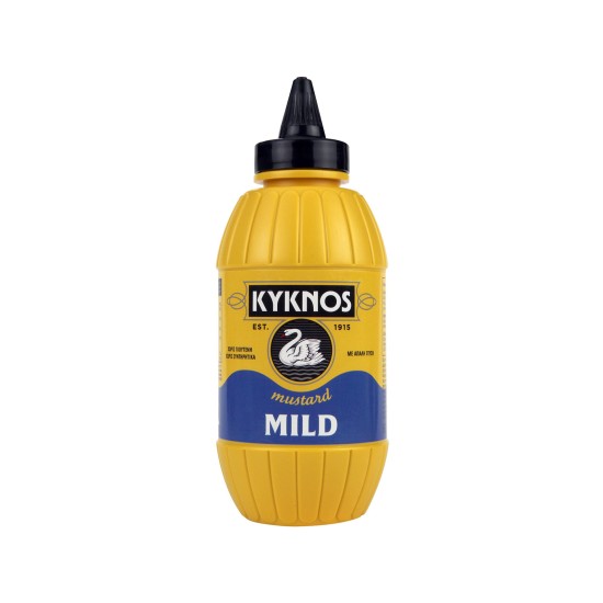 KYKNOS ΜΟΥΣΤΑΡΔΑ ΑΠΑΛΗ 500GR ΠΛΑΣΤΙΚΗ ΣΥΣΚΕΥΑΣΙΑ