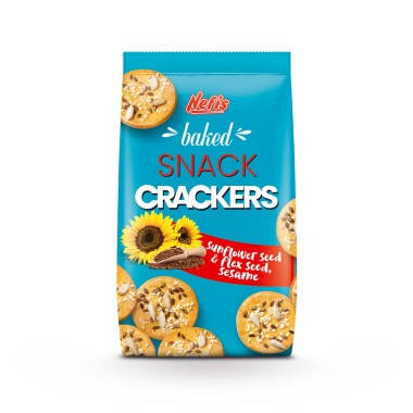 NEFIS CRACKERS ΜΕ ΛΕΥΚΟ & ΜΑΥΡΟ ΣΟΥΣΑΜΙ 100gr