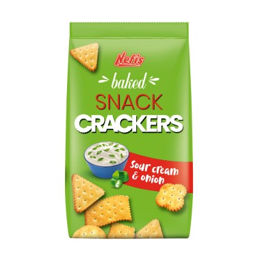 NEFIS CRACKERS ΜΕ SOUR CREAM & ONION 100gr