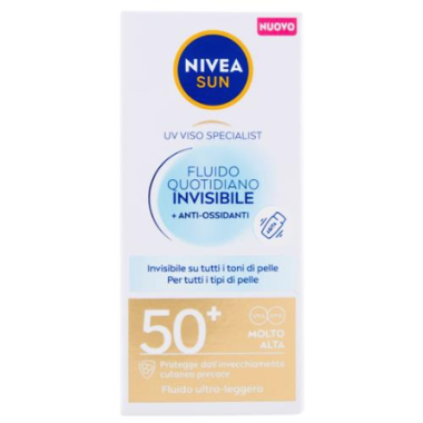NIVEA SUN ΑΝΤΗΛΙΑΚΗ ΛΟΤΙΟΝ INVISIBLE FP50+ 50ml