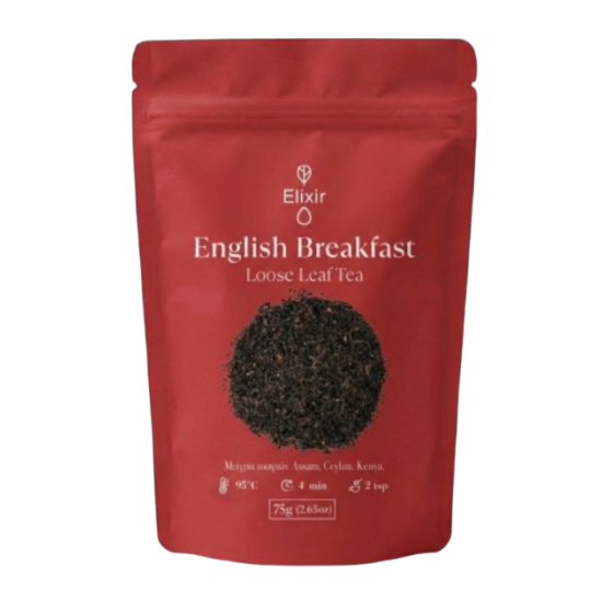 ELIXIR ΧΥΜΑ ΤΣΑΙ ENGLISH BREAKFAST 75gr