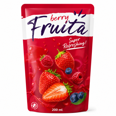 FRUITA ΧΥΜΟΣ 200ml MIX BERRIES (ΧΩΡΙΣ ΣΥΝΤΗΡΗΤΙΚΑ)