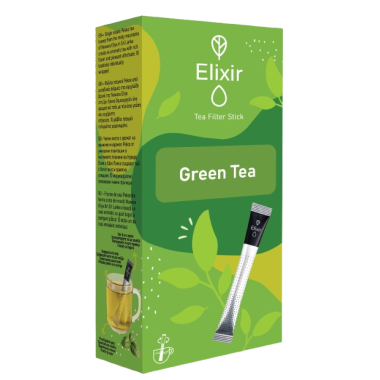 ELIXIR ΡΑΒΔΟΙ ΤΣΑΓΙΟΥ 10X20gr GREEN TEA