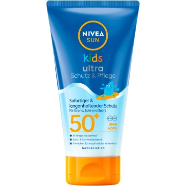 NIVEA SUN ΑΝΤΗΛΙΑΚΟ ΓΑΛΑΚΤΩΜΑ KIDS ULTRA PROTECT & PLAY LSF50+ 150ml
