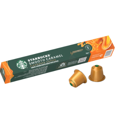 STARBUCKS 10 ΚΑΨΟΥΛΕΣ ΚΑΦΕ 51GR SMOOTH CARAMEL