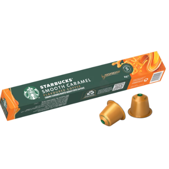 STARBUCKS 10 ΚΑΨΟΥΛΕΣ ΚΑΦΕ 51GR SMOOTH CARAMEL