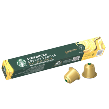 STARBUCKS 10 ΚΑΨΟΥΛΕΣ ΚΑΦΕ 51GR CREAMY VANILLA