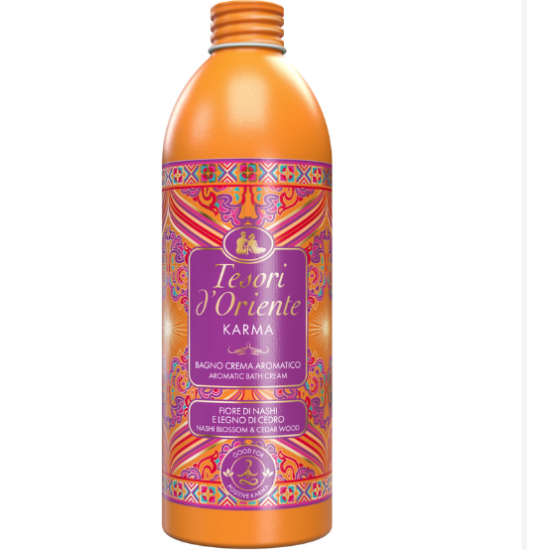 TESORI ΑΦΡΟΛΟΥΤΡΟ 500ml KARMA (ΣΕ ΜΕΤΑΛΙΚΟ)