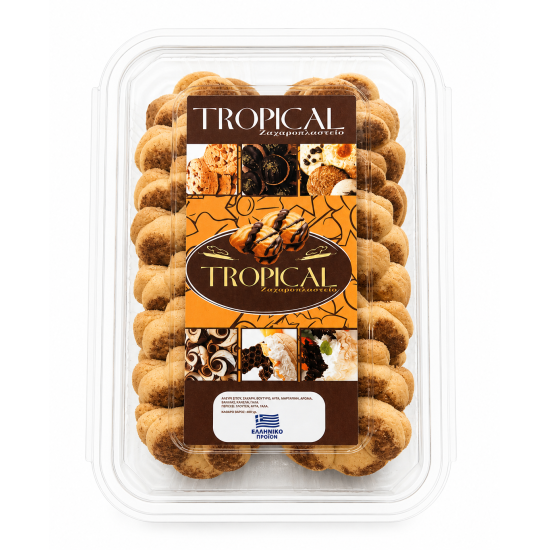 TROPICAL Ν.58 ΚΟΥΛΟΥΡΑΚΙΑ ΜΕ ΚΑΝΕΛΑ 250gr