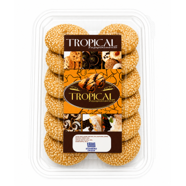 TROPICAL Ν.35 ΚΟΥΛΟΥΡΑΚΙΑ ΜΕ ΣΟΥΣΑΜΙ 250gr