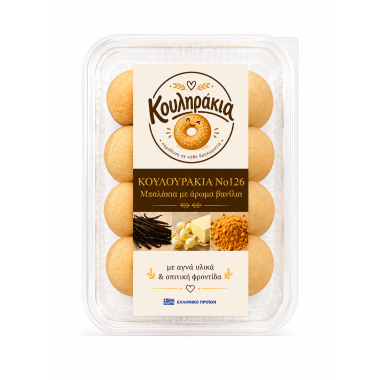 ΚΟΥΛΗΡΑΚΙΑ Ν.126 ΚΟΥΛΟΥΡΑΚΙΑ ΜΠΑΛΑΚΙΑ 200gr