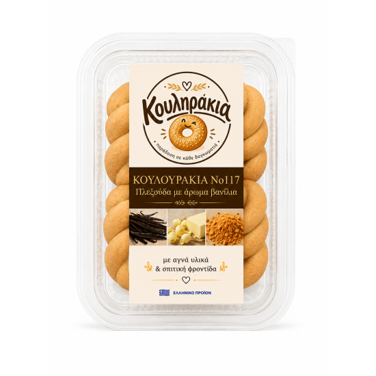 ΚΟΥΛΗΡΑΚΙΑ Ν.117 ΚΟΥΛΟΥΡΑΚΙΑ ΠΛΕΞΟΥΔΑ 200gr