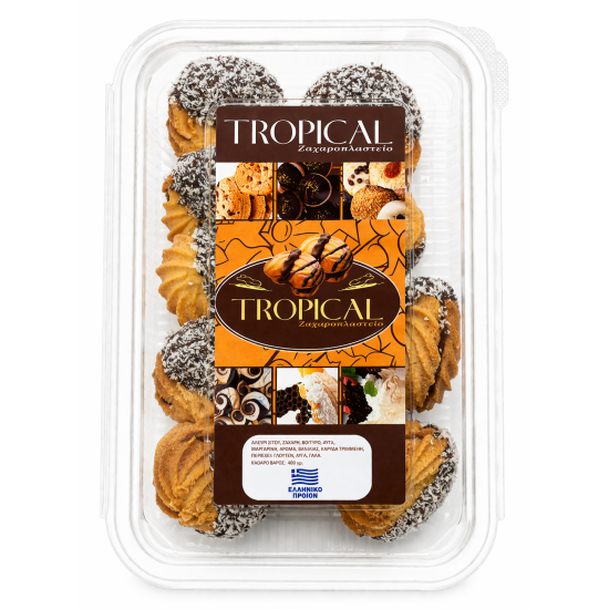 TROPICAL Ν.03 ΠΤΙ ΦΟΥΡ ΜΕ ΙΝΔΟΚΑΡΥΔΟ 350gr