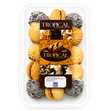 TROPICAL Ν.04 ΠΤΙ ΦΟΥΡ ΜΕ ΙΝΔΟΚΑΡΥΔΟ 350gr