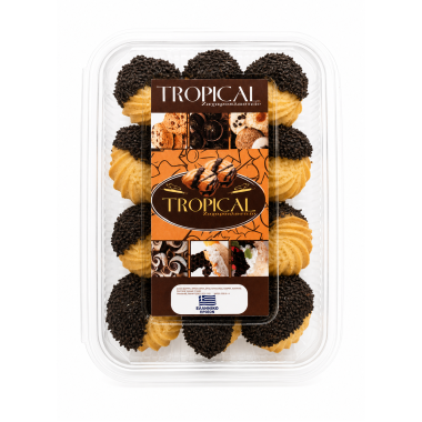 TROPICAL Ν.01 ΠΤΙ ΦΟΥΡ ΜΕ ΤΡΟΥΦΑ ΣΟΚΟΛΑΤΑ 350gr