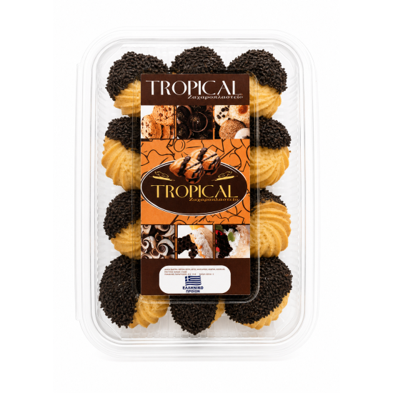 TROPICAL Ν.46 ΠΤΙ ΦΟΥΡ ΜΕ ΣΟΚΟΛΑΤΑ ΣΤΡΟΓΓΥΛΟ 350gr
