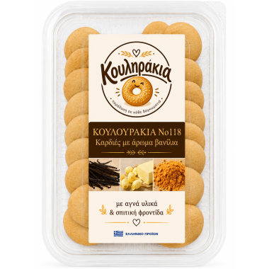 ΚΟΥΛΗΡΑΚΙΑ Ν.118 ΚΟΥΛΟΥΡΑΚΙΑ ΚΑΡΔΟΥΛΑ 200gr