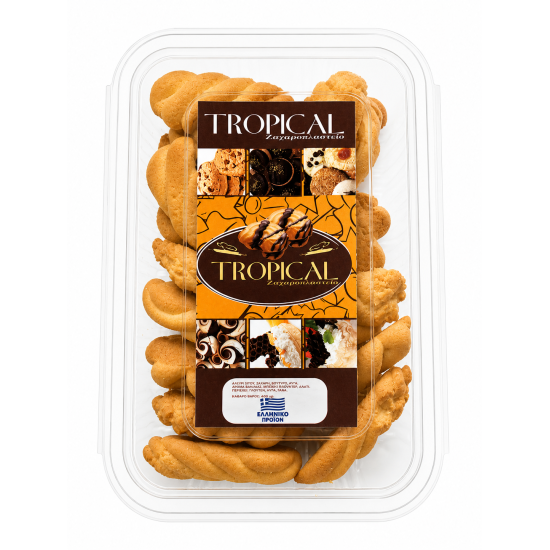 TROPICAL Ν.08 ΚΟΥΛΟΥΡΑΚΙΑ ΜΠΟΥΚΛΕΣ ΜΕ ΑΡΩΜΑ ΒΑΝΙΛΙΑΣ 250gr