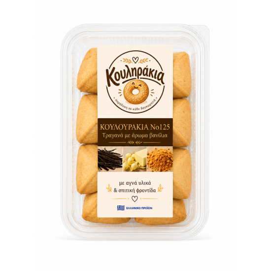 ΚΟΥΛΗΡΑΚΙΑ Ν.125 ΚΟΥΛΟΥΡΑΚΙΑ ΤΡΑΓΑΝΟ 200gr