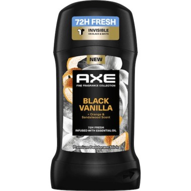 AXE DEO STICK 50ML BLACK VANILLA
