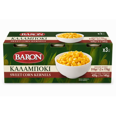 BARON ΚΑΛΑΜΠΟΚΙ 3Χ170gr