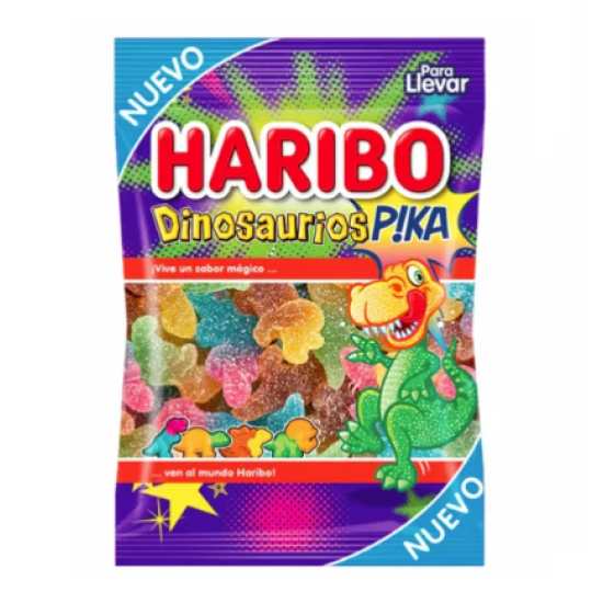 HARIBO ZAXΑΡΩΤΑ 100GR DINOSAURIOS PIKA