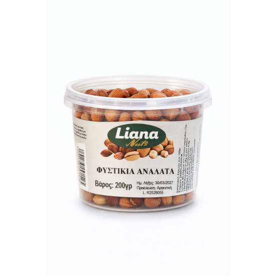 LIANA NUTS ΚΟΥΒΑΔΑΚΙ ΦΥΣΤΙΚΙΑ ΑΝΑΛΑΤΑ 200gr