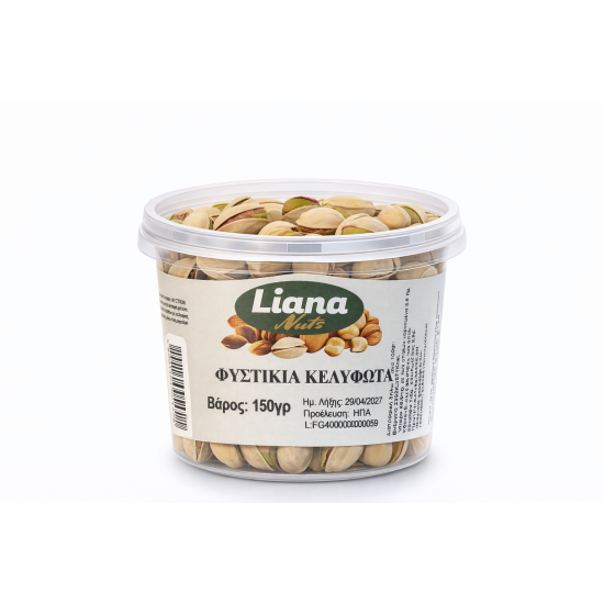 LIANA NUTS ΚΟΥΒΑΔΑΚΙ ΦΥΣΤΙΚΙΑ ΚΕΛΥΦΩΤΑ 180gr