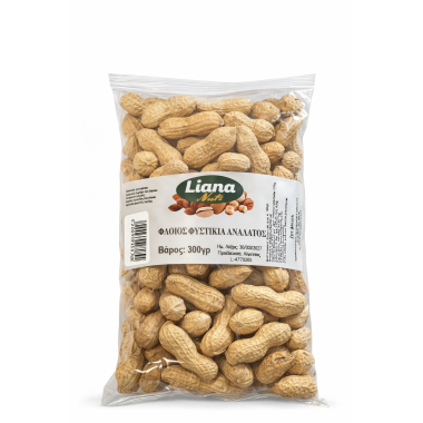 LIANA NUTS ΦΛΟΙΟΣ ΦΥΣΤΙΚΙΑ ΑΝΑΛΑΤΟΣ 300gr