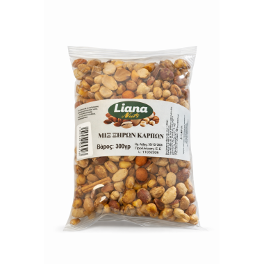LIANA NUTS MIX ΞΗΡΩΝ ΚΑΡΠΩΝ 300gr