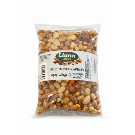 LIANA NUTS MIX ΞΗΡΩΝ ΚΑΡΠΩΝ 300gr