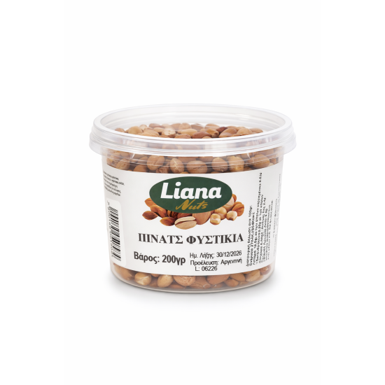 LIANA NUTS ΚΟΥΒΑΔΑΚΙ ΠΙΝΑΤΣ ΦΥΣΤΙΚΙΑ 200gr