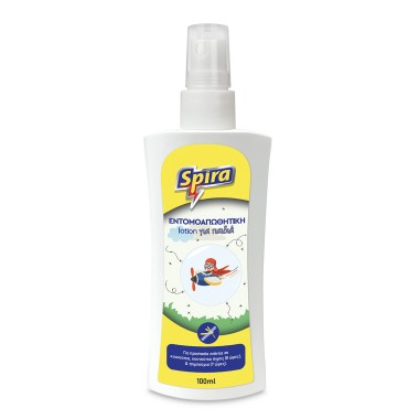 SPIRA ΕΝΤΟΜΟΑΠΩΘΗΤΙΚΗ ΛΟΤΙΟΝ ΓΙΑ ΤΑ ΠΑΙΔΙΑ 100ml