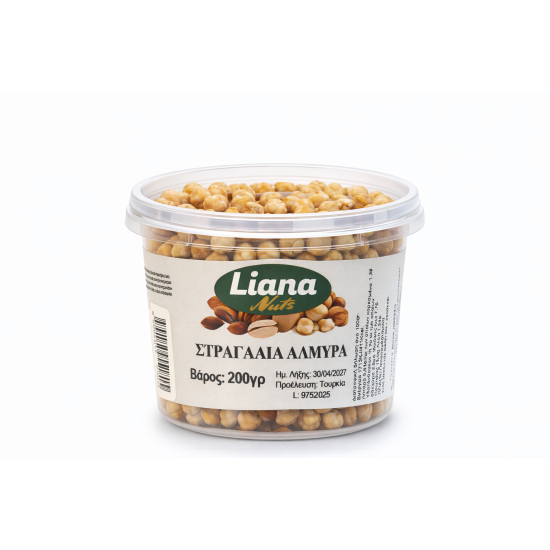 LIANA NUTS ΚΟΥΒΑΔΑΚΙ ΣΤΡΑΓΑΛΙΑ ΑΛΜΥΡΑ 200gr