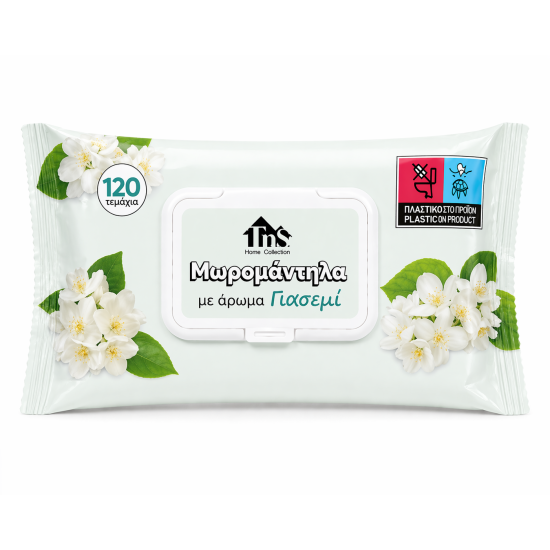 TNS HOME ΜΩΡΟΜΑΝΤΗΛΑ ΓΙΑΣΕΜΙ ΜΕ ΚΑΠΑΚΙ 120ΤΕΜ